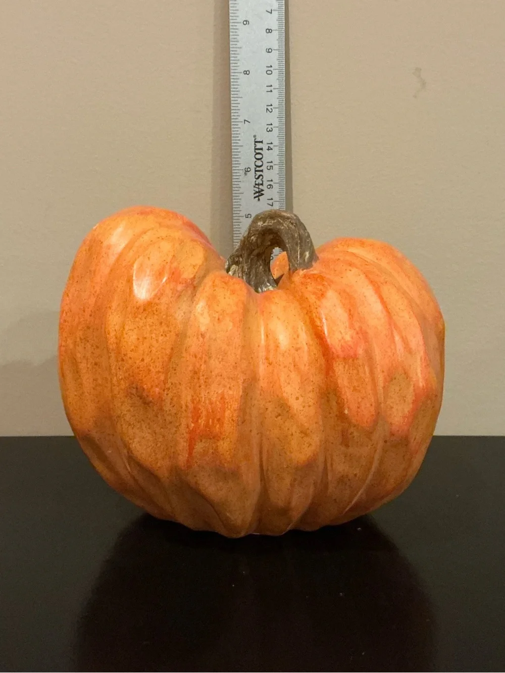 Set/4 Assorted Indoor/Outdoor Autumn Pumpkins 🍂